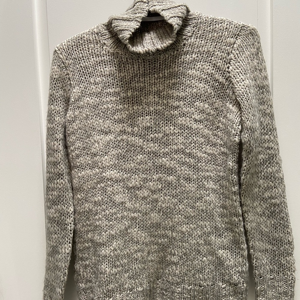 Heather Grey Knit Sweater